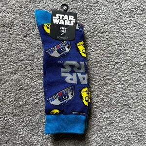 Bioworld Star Wars Blue and Yellow Crew Socks